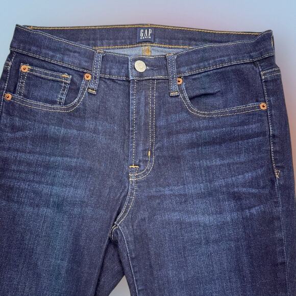 GAP Women’s 6 Short TRUE SKINNY Blue Jeans - Picture 1 of 3
